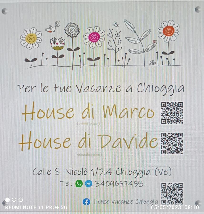 Апартаменти Chioggia House Di Davide Екстер'єр фото